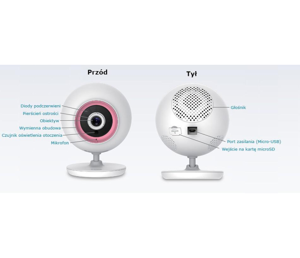 D-Link Niania ele. z kamerą EyeOn Baby Junior+ DCS-820LDCS-820L Ele - 1448748 - zdjęcie 3
